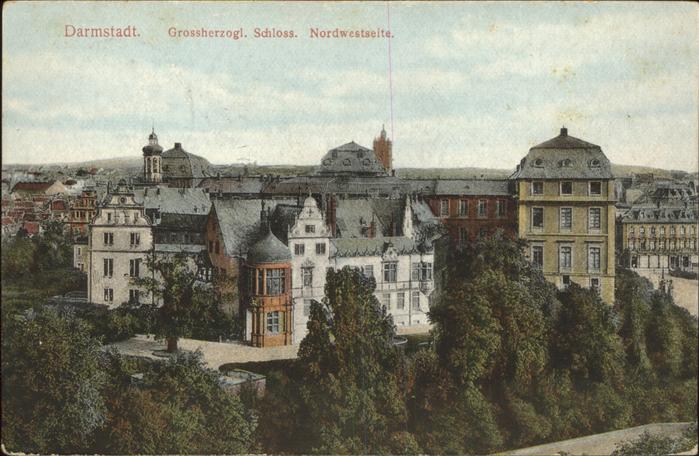 Darmstadt Schloss Nordwestseite