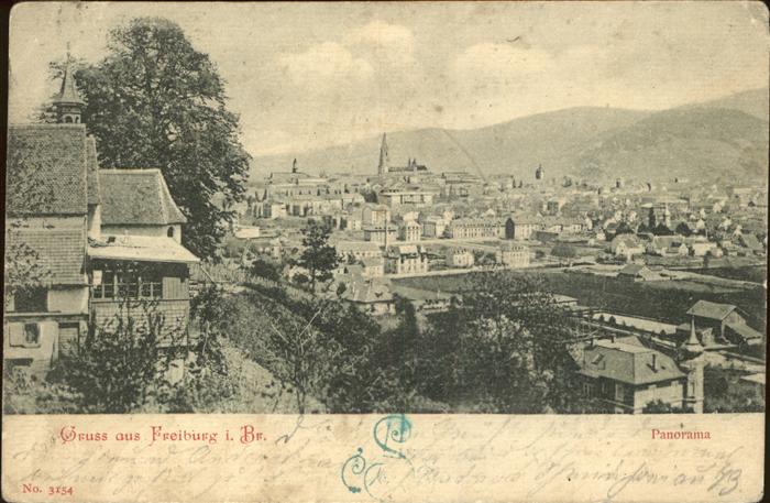 Freiburg Breisgau Panorama