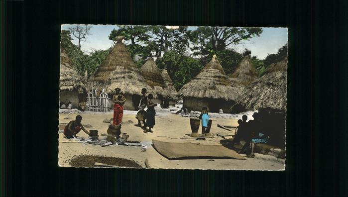 Marokko Scene de vie au village