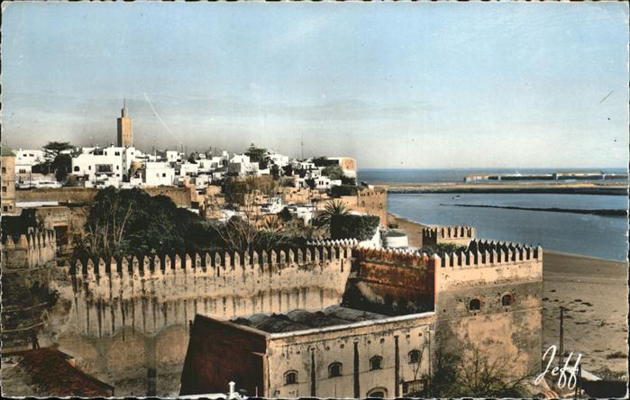 Rabat Marokko Vue generale des Oudaias