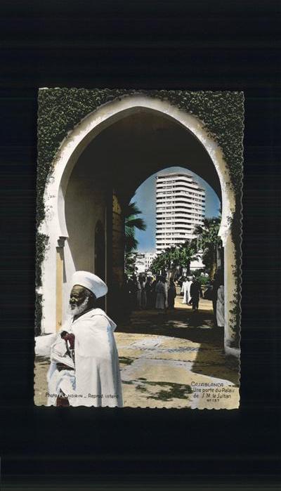 Marokko Strassenpartie Torbogen