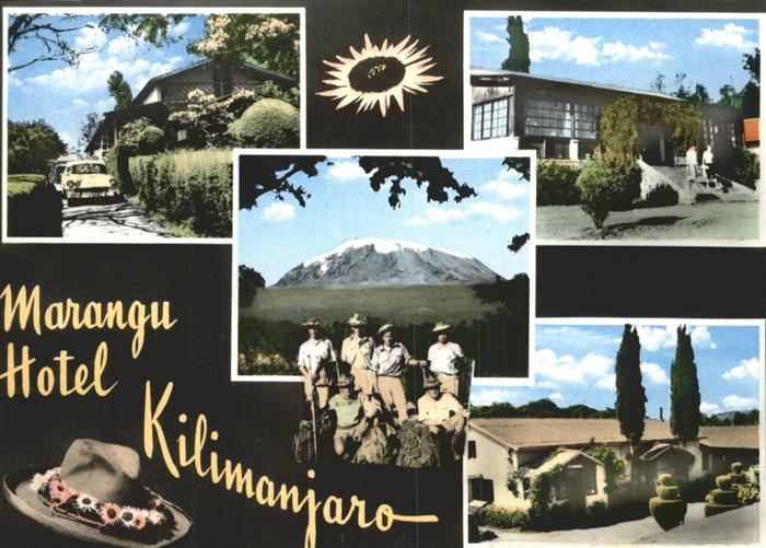 Tanganyka Marangu Hotel Kilimanjaro Vulkan