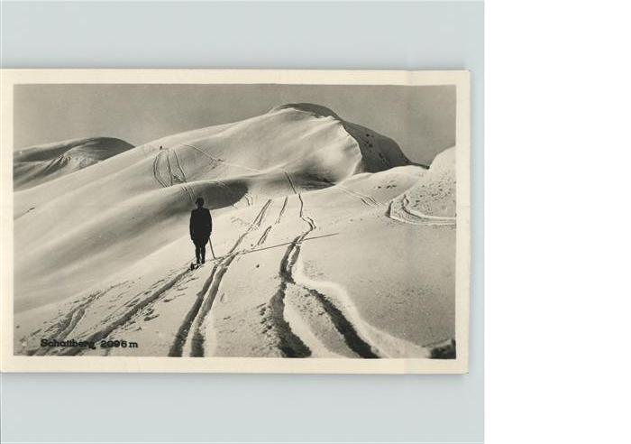 Saalbach-Hinterglemm Skiwanderung auf dem Schattberg