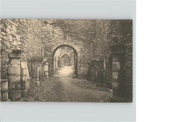 Gent Gand Flandre Ruines d Abbaye de Saint Bavon