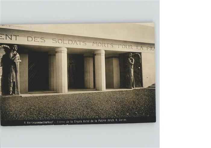 Cernay Elsass Hartmannswillerkopf Monument des Morts