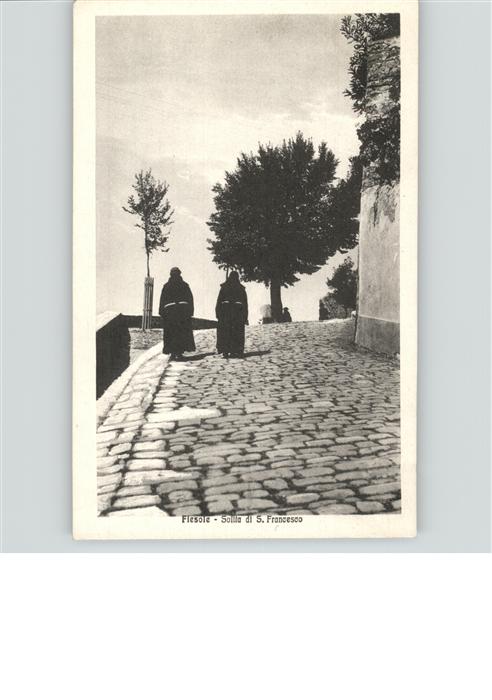 Fiesole Salita di San Francesco Kloster Moench