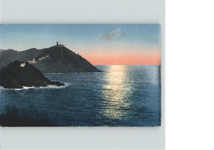 San Sebastian Pais Vasco ES Puesta de Sol Sonnenuntergang