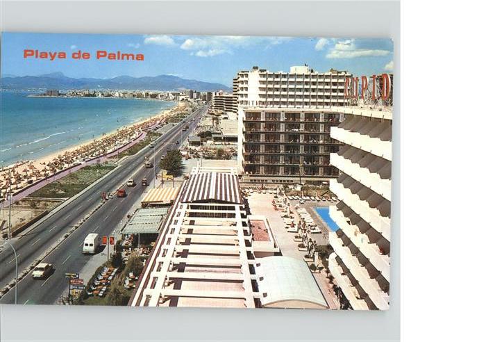Palma de Mallorca Playa Strand Uferstrasse
