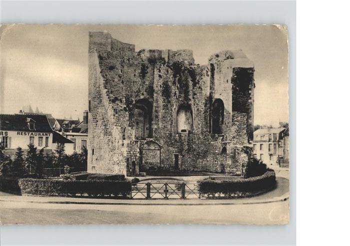 Compiegne Oise Tour Beauregard Jeanne d_Arc Ruine