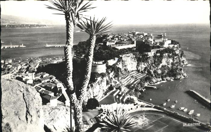 Monaco Le Rocher Cap Martin et Italie