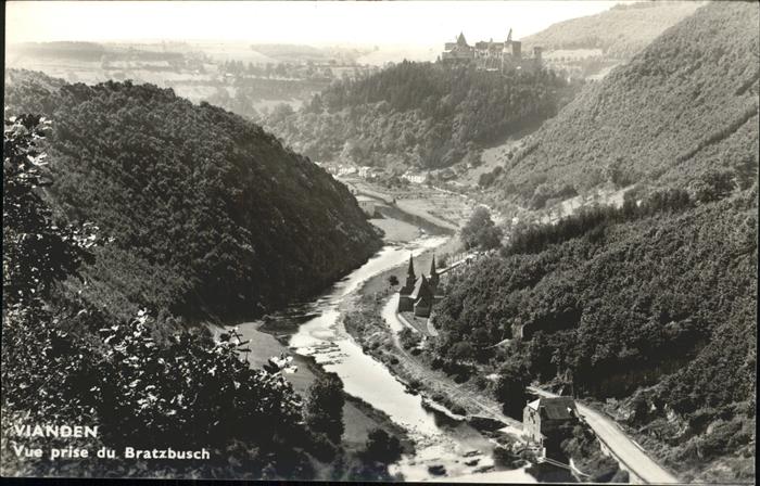 Vianden Vue prise du Bratzbusch