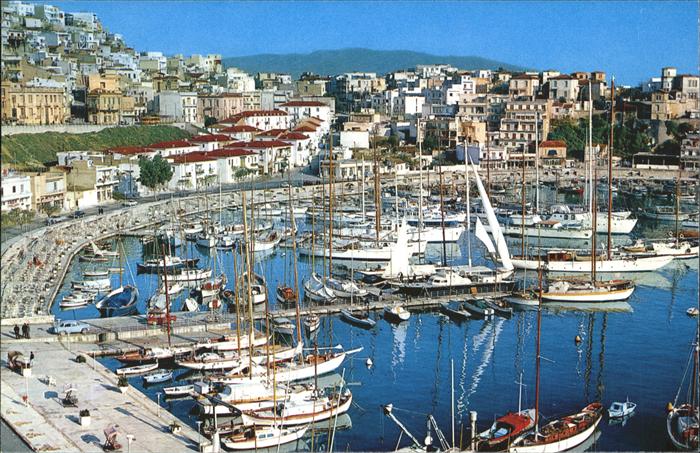 Athens Athen Mikrolimano Picturesque harbour and Yachting centre