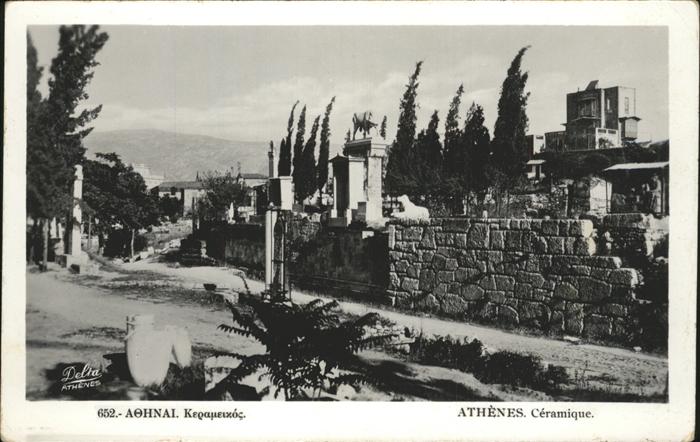 Athens Athen Athenes Ceramique