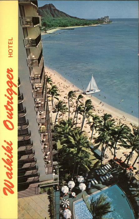 Honolulu Waikiki Beach Outrigger Hotel