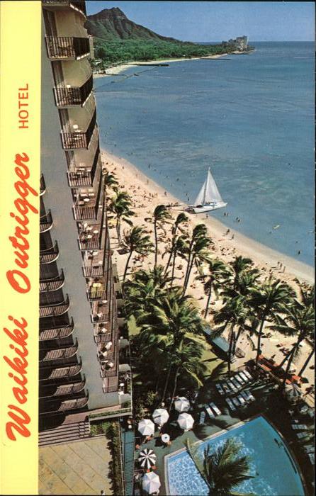 Honolulu Waikiki Beach Outrigger Hotel