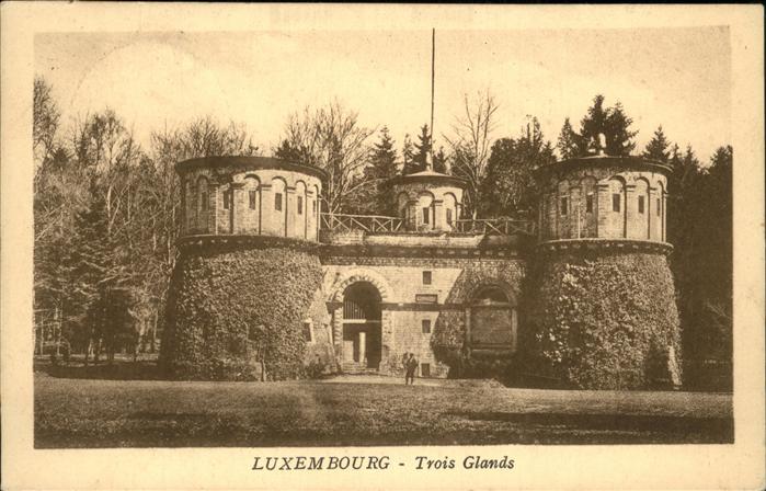 LUXEMBOURG  Luxemburg Trois Glands