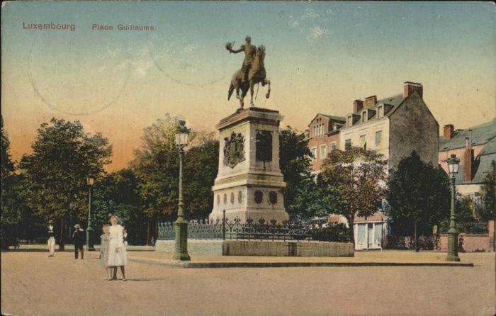 LUXEMBOURG Luxemburg Place Guillaume