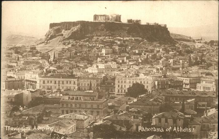 Athenes Athen Panorama