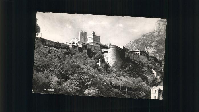 Monaco Le Palais du Prince sur les Rocher