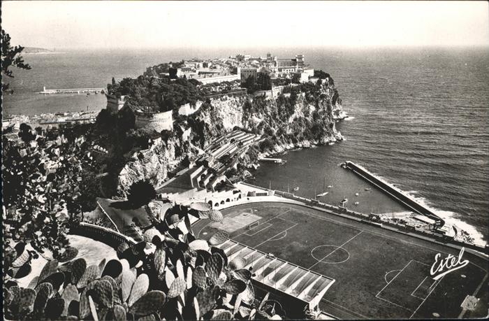 Monaco Le Rocher et le Stade Louis II