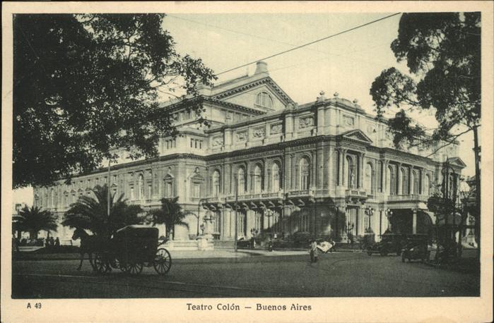 Buenos Aires Teatro Colon