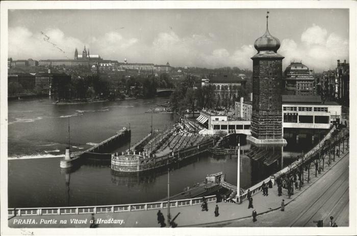 Praha Prahy Prague Partile na Vitave a Hradcany
