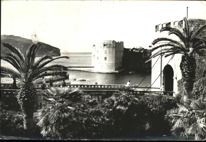 Dubrovnik Ragusa Hafen Anlage