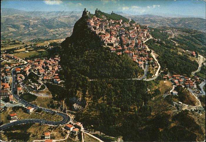 San Marino Panorama aereo