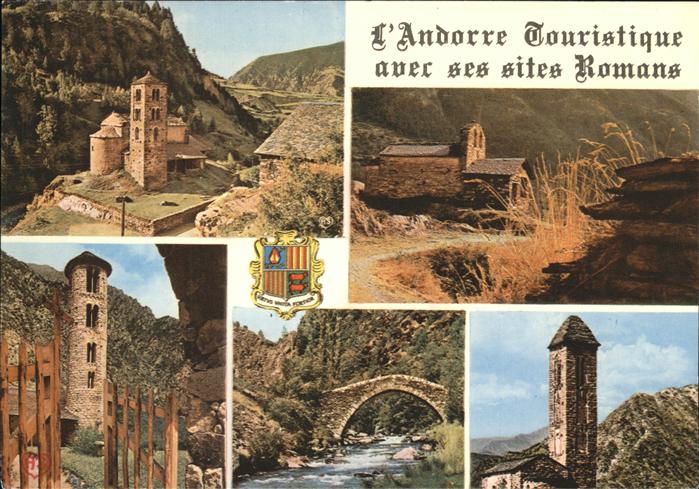 Andorra Capellen Bruecke Wappen