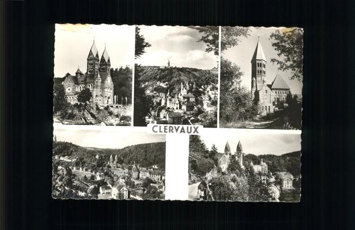 Clervaux Panorama Kirchen