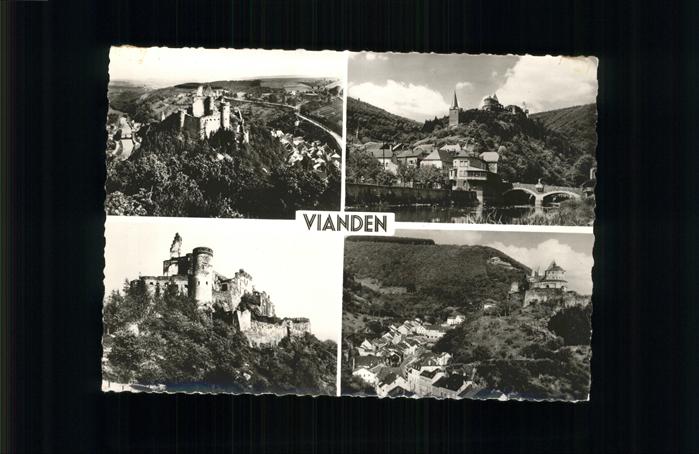 Vianden Panorama Schloss
