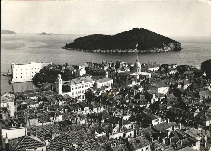 Dubrovnik Ragusa Fliegeraufnahme