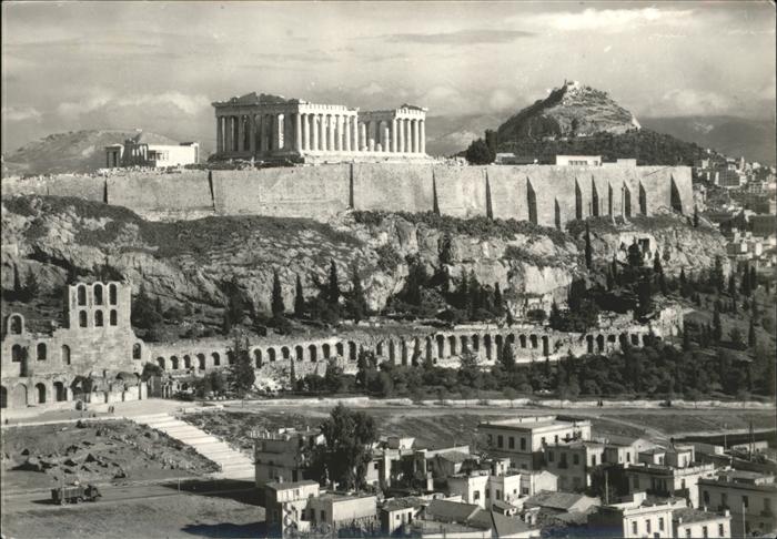 Athens Athen Akropolis