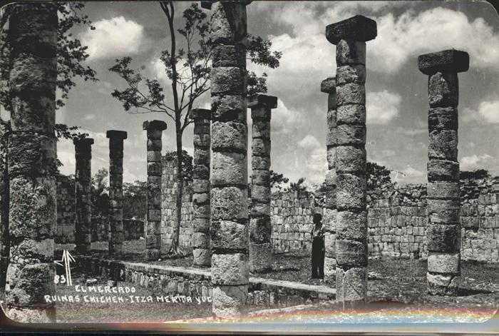 Chichen Itza Elmercado Ruinas Chichen