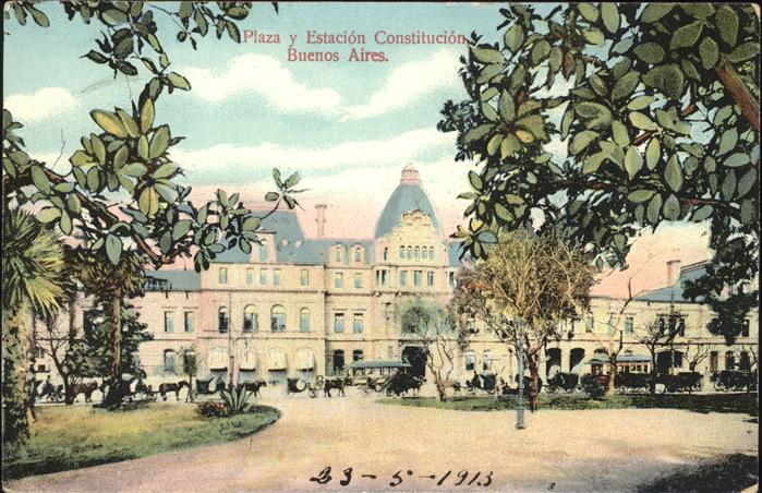 Buenos Aires Plaza y Estacion Constitucion