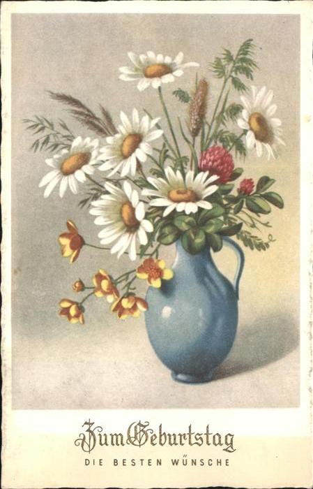Blumen Vase Geburtstag