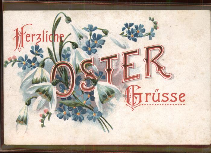 Ostern Easter Paques Blumen