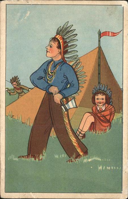 Indianer Native American Kinder Zelt