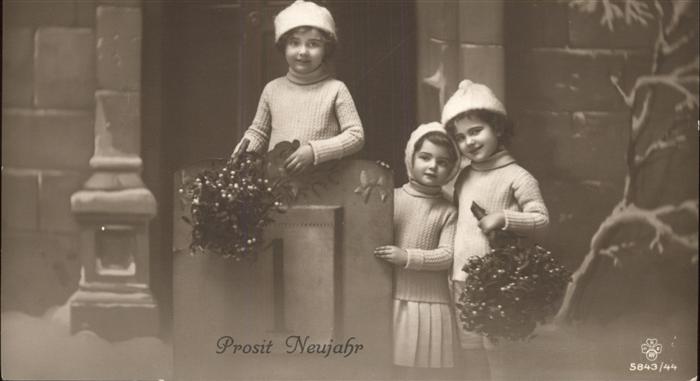 Neujahr Kinder Feldpost