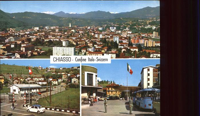 Zoll Grenze Douane Chiasso Italien-Schweiz