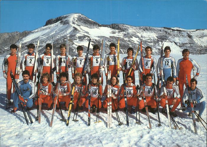Skifahren Kader Nationalmannschaft Langlauf