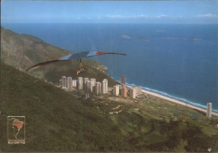Gleitschirmflug Brasilien Rio de Janeiro