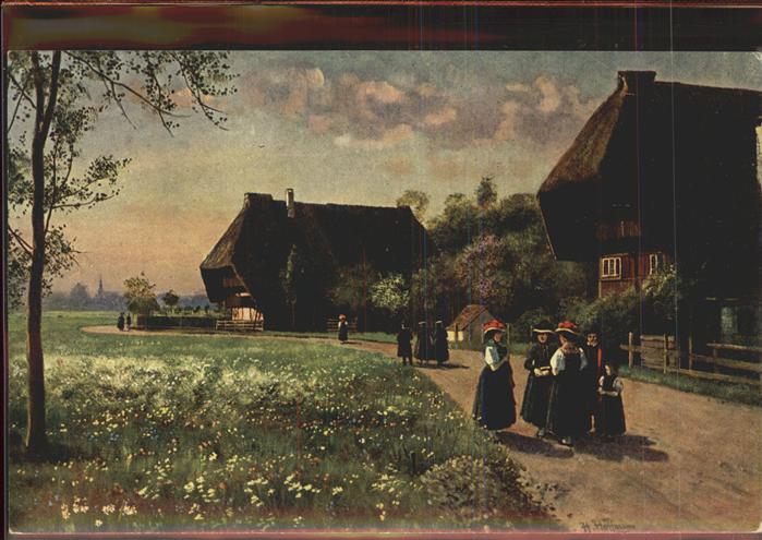 Hoffmann Heinrich Nr. 174 Sonntag-Morgen Trachten Schwarz