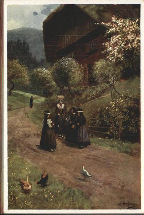 Hoffmann Heinrich St. Georgen Nach dem Kirchgang
