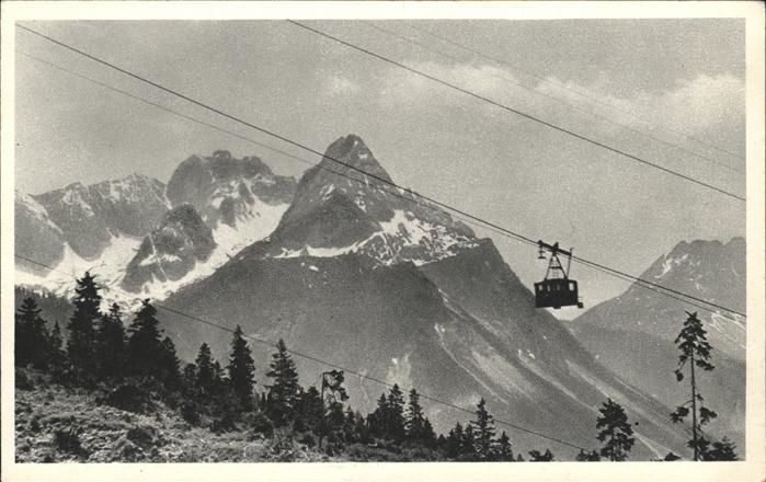 Seilbahn Tiroler Zugspitzbahn Mieminger Berge