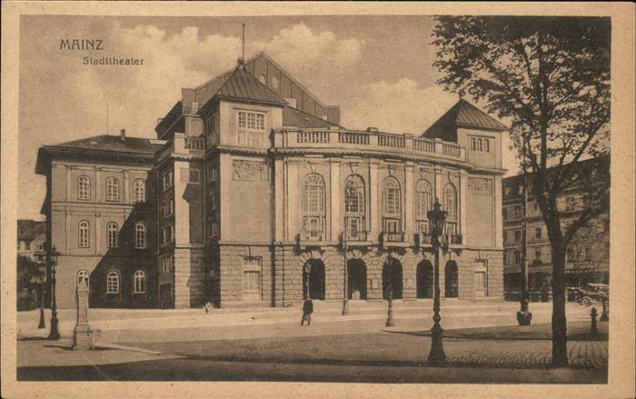 Theatergebaeude Mainz Stadttheater