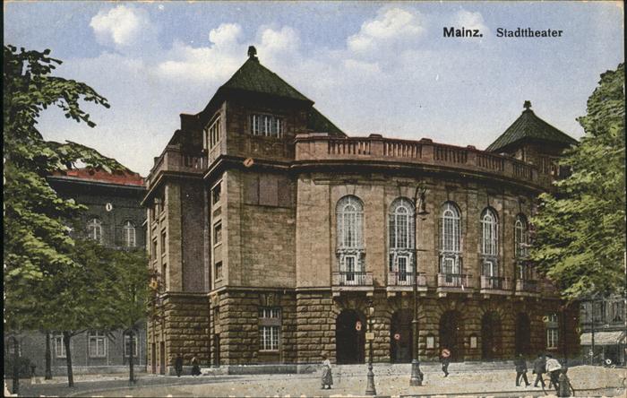 Theatergebaeude Mainz Stadttheater
