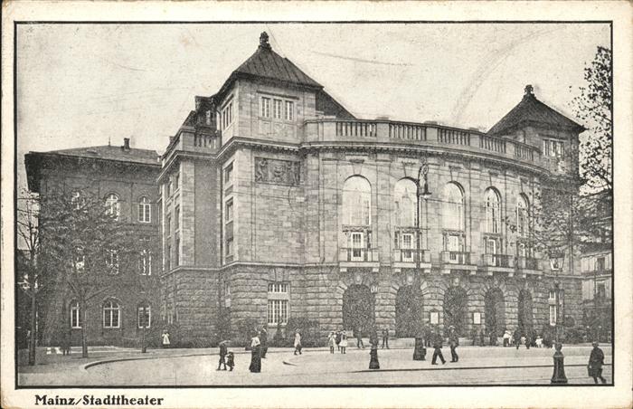 Theatergebaeude Mainz Stadttheater