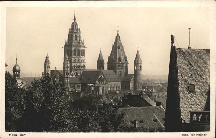 Foto Kellner Rolf Nr. 6500 Mainz Dom