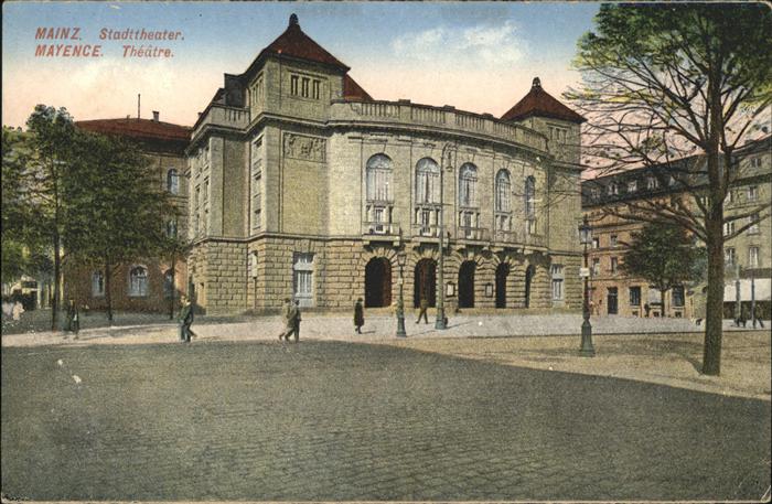 Theatergebaeude Mainz Stadttheater